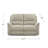 Dawan 64.5'' Leather Loveseat
