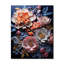 Bab - Horloge murale pivoines-581119002