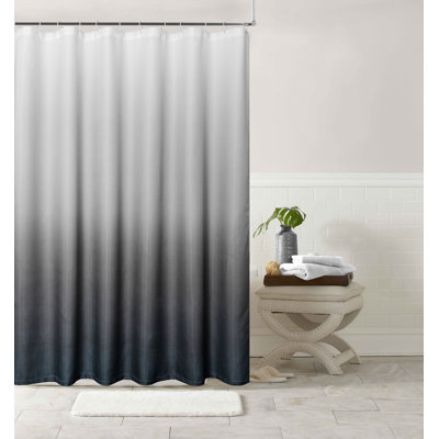 Rideau de douche simple Bozman Ombre