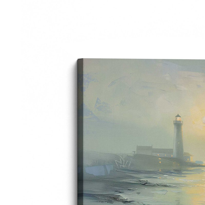 Guider Light V2 sur toile par Golden Glow Interiors, Toile tendue, H 18 po x l 12 po x P 1,25 po