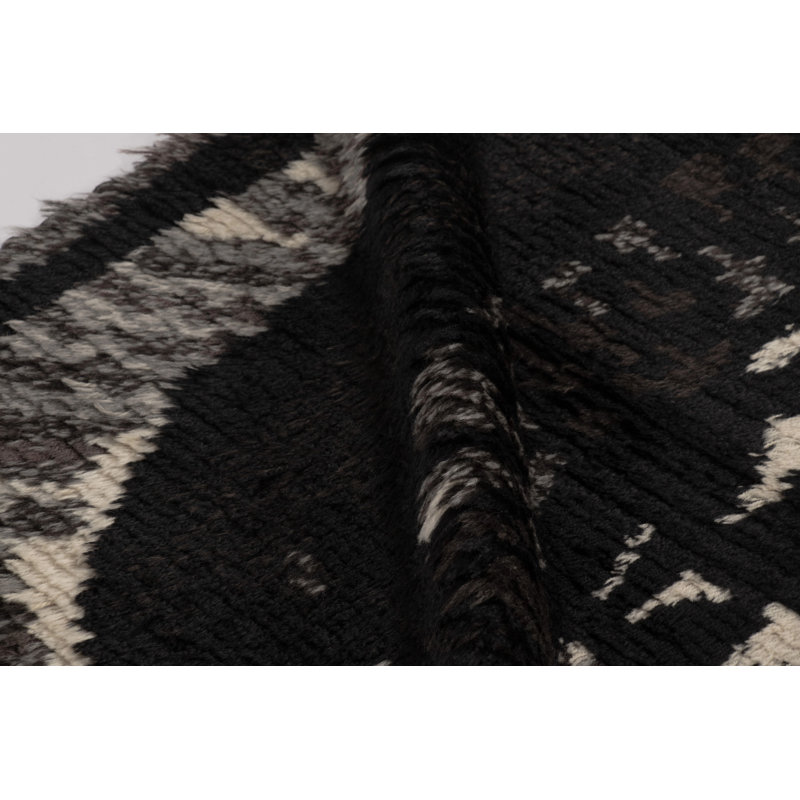Scandinavian One-of-a-Kind 4'9x6'8 Hand Knotted Area Rug