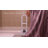 Easy Mount Tub Clamp Rail in White, A Secure Grab Bar When Moving On Wet and Slippery Surfaces