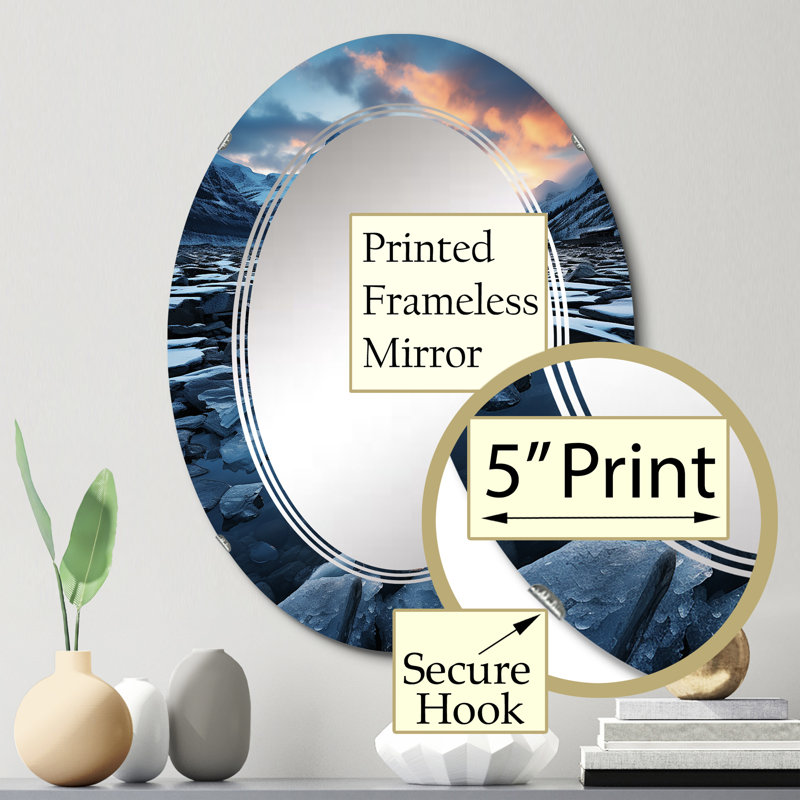 Miroir mural Vallois, 30 po x 20 po