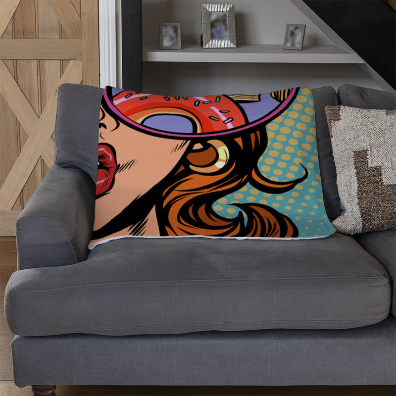 Doneisha Plain Weave / Muslin Throw Blanket