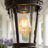 18" H Antique Crown Outdoor Pendant Light, Farmhouse Exterior Hanging Lantern