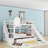 Jahmya 2 Drawers Wood Bunk Bed with Shelves and Slide-1765069034-1765069036