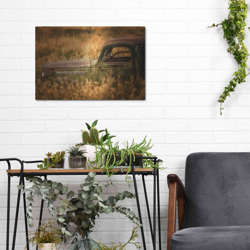 «Farm And Field V» par PH Burchett, H 12 po x l 16 po