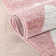Kennedy Triangles Pink Children's Rug