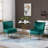 Brumm Velvet Side Chair-1728420211