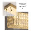 Lustre en cristal 59 po de longueur-120423649
