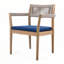 Chaises de salle à manger d'extérieur en bois d'acacia-788253223