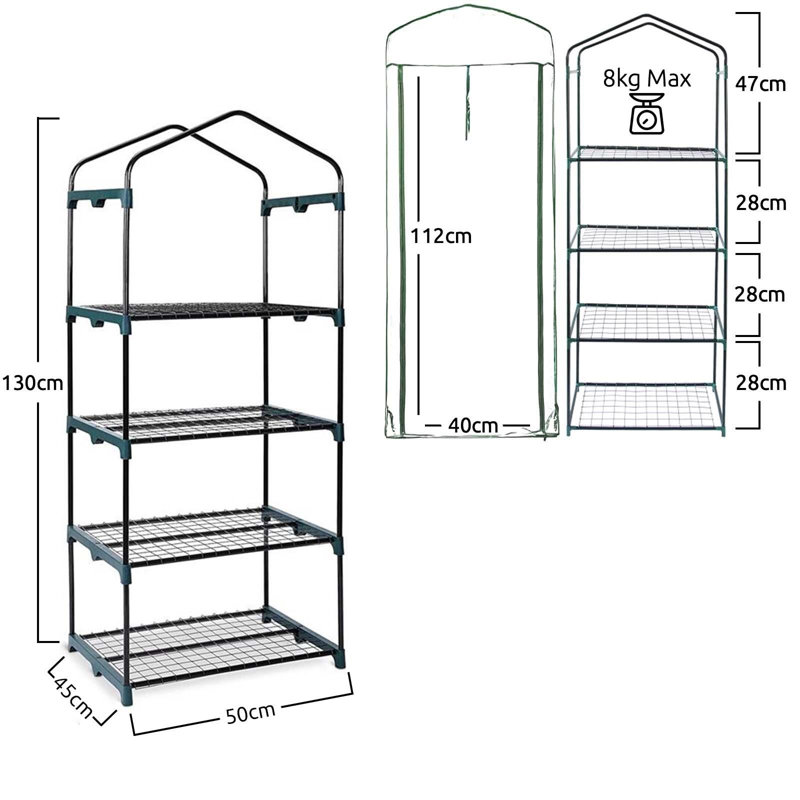 Atlin 1.6 Ft W x 1.4 Ft D Cold Frame