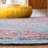 Demetrius Oriental Red/Blue Area Rug-2103277367