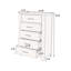 Commode Hinami 5 tiroirs Lars