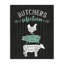 Toile noire Butchers-507391698