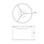 Linen Blend Drum Pendant Shade-311245122
