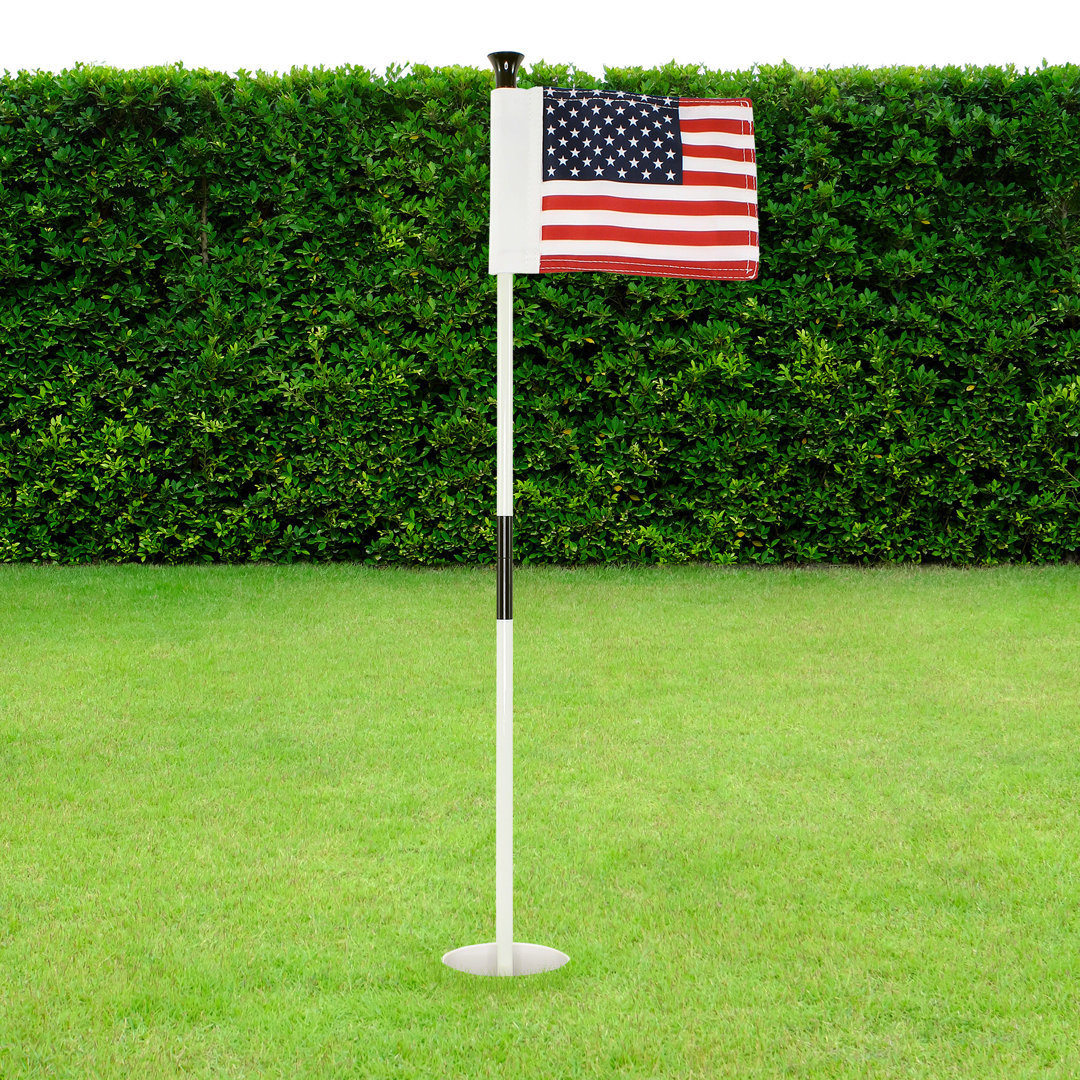 Backyard Mini Golf Flagstick USA WATSY