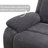 Stripe Corduroy 3-Piece Manual Recliner Sofa Set – Split-Back Design, Dual Cup Holders & Storage-279503405