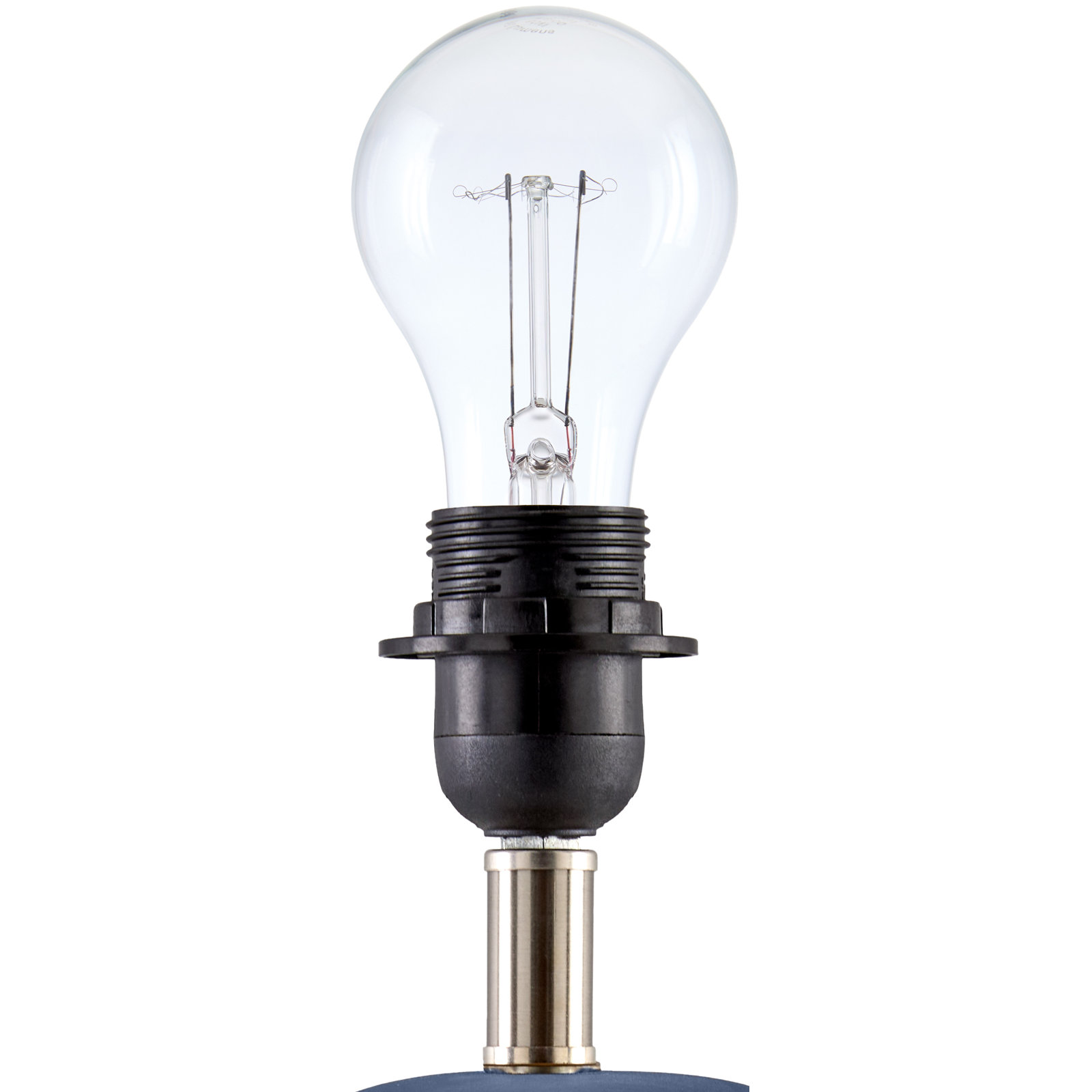 Momsen Scallop Shade Matte Lamp, Blue, White, 15"H x 8"W x 8"D