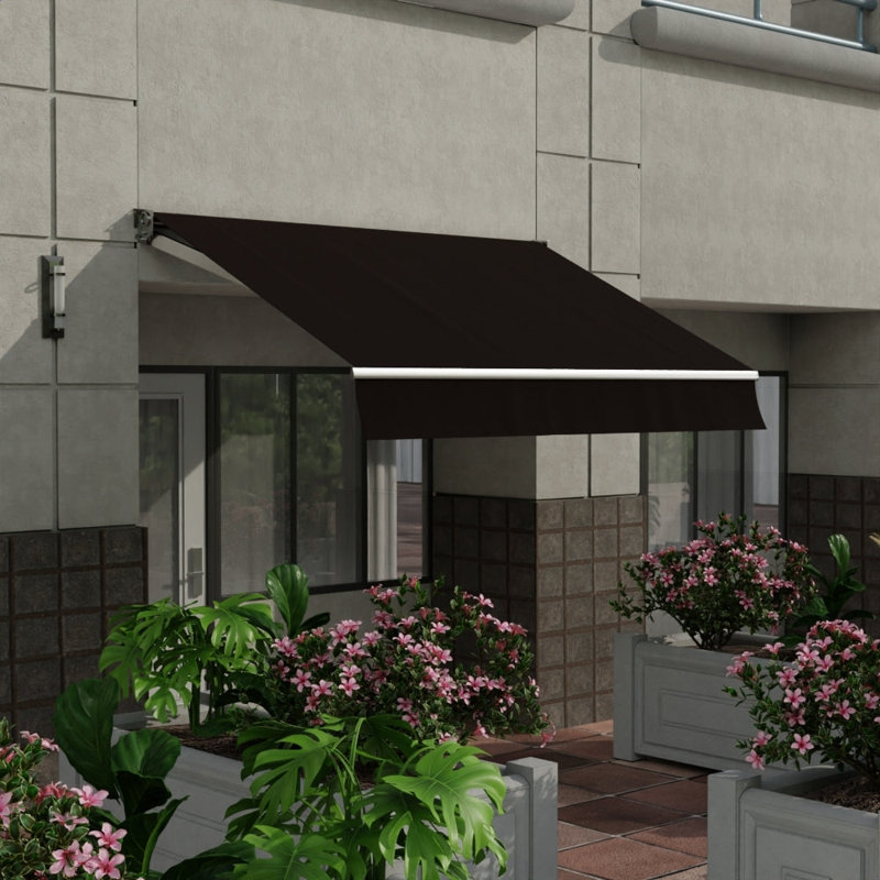 Tissu Sunbrella 60 po, Brun véritable