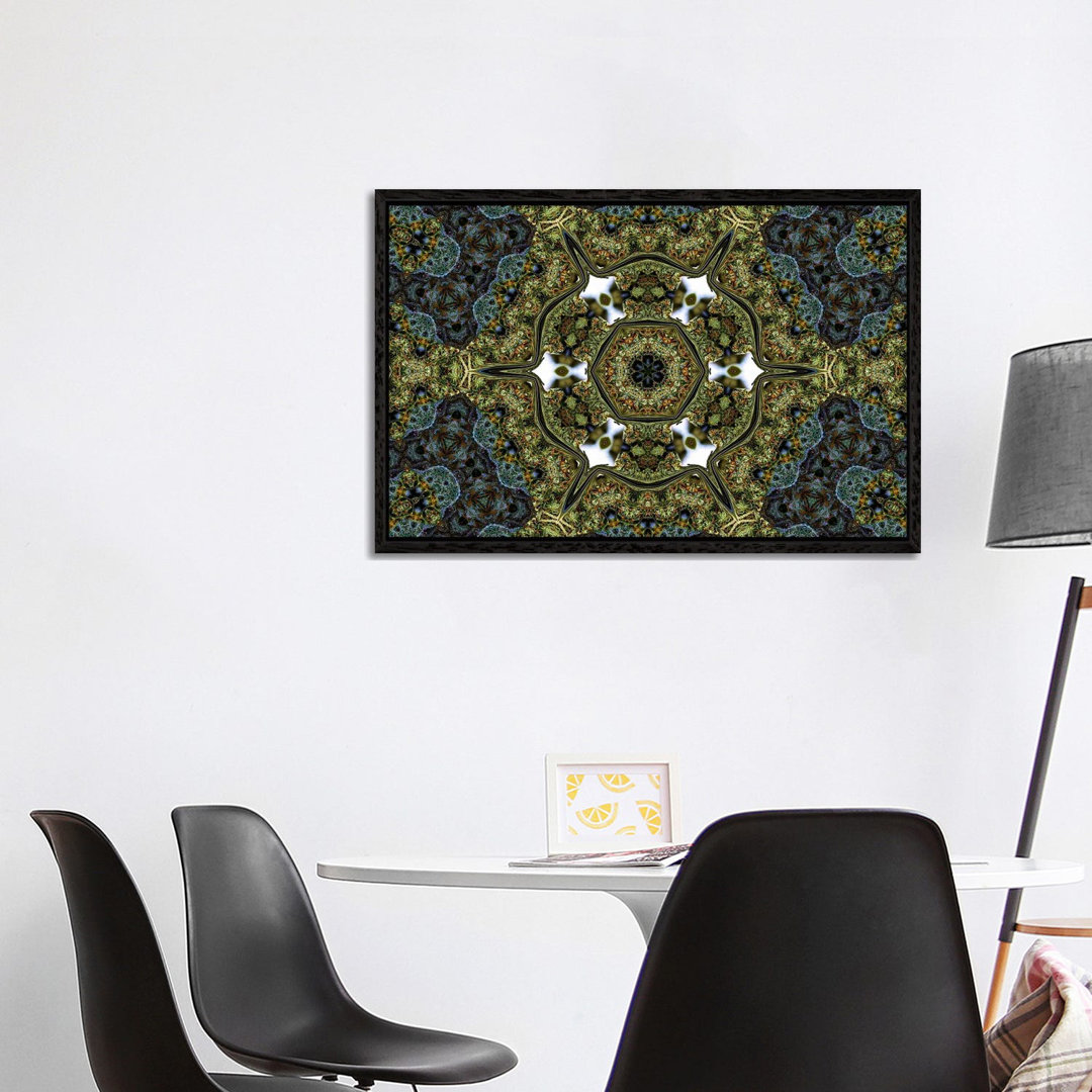 Cannabis Kaleidoscope II von Naum Dorkhman - Galerie-umwickelte Leinwand Giclée auf Leinwand