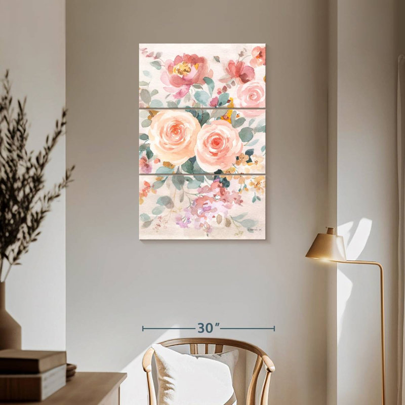 Harnek - floraison de septembre II, H 57 po x l 36 po