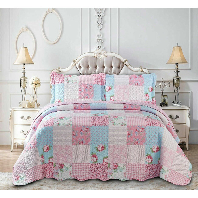 Orear Patchwork Bedspread, Double