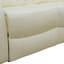 White clouds Breathing Leather Living Room Power Recliner Sofa Set. LED Light and USB charger 