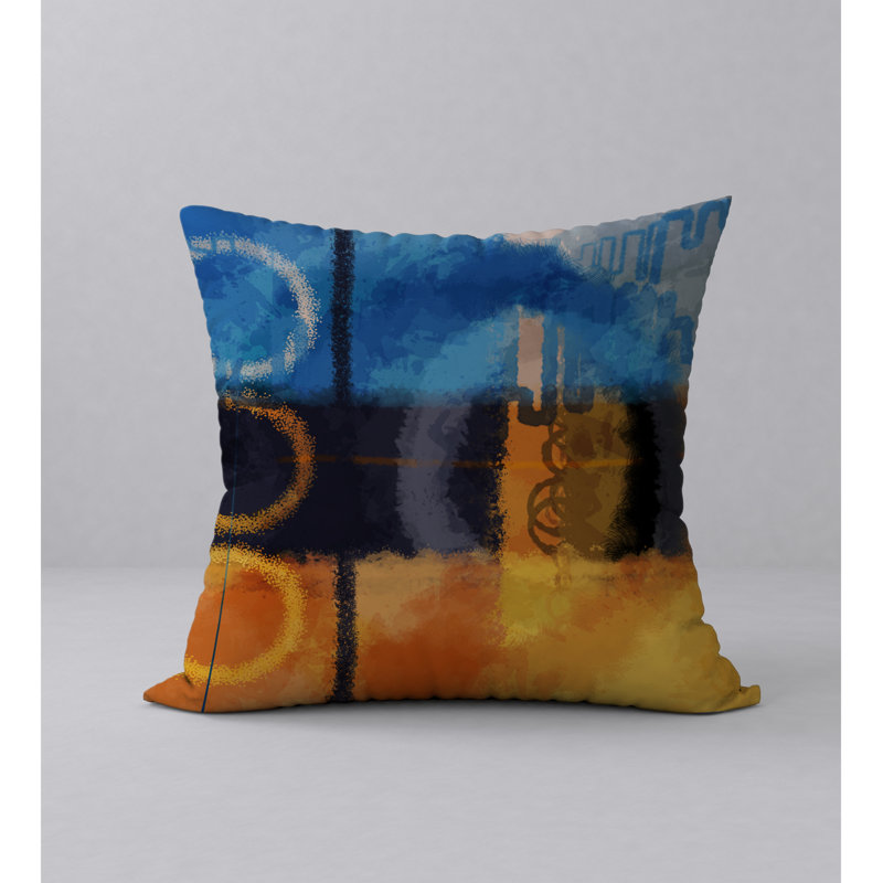 Housse de coussin décorative carrée fameuse VIP, 18 po x 18 po