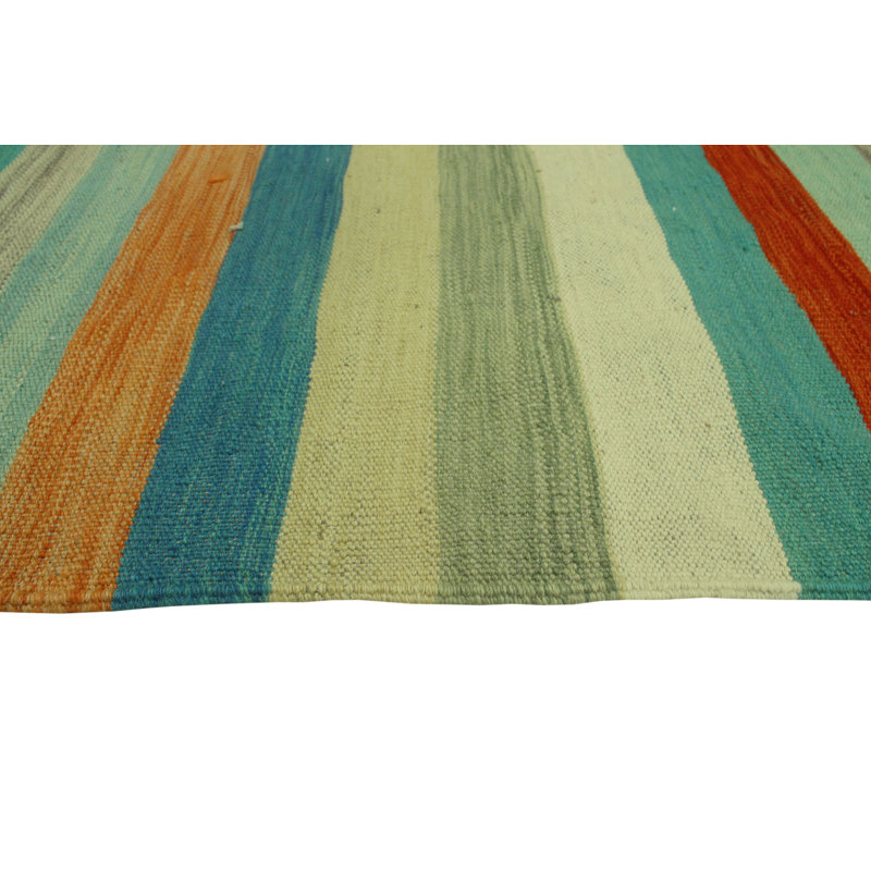Caiden-Lee Wool Striped Indoor Rug