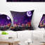 Coussin de célébration de digital eid Cityscape