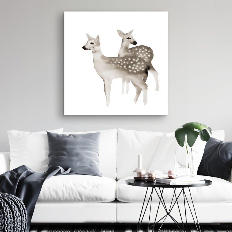 faons - 32"x32" art on canvas