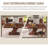 Multifunctional Extendable Console Dining Table