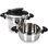 Magefesa Prisma Stainless Steel Pressure Cooker Set, 4.2 + 6.3 Quart, Easy Lock, Induction Compatible, 5 Safety Systems, 11.6 PSI