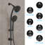 Pomme de douche double multi fonctions-78707524