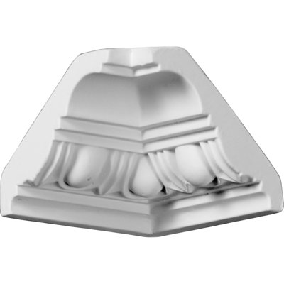 Endurathane Inside Corner Moulding, 3 1/8"P x 2 3/4"H (matches moulding MLD02X03X04EG), Factory Primed