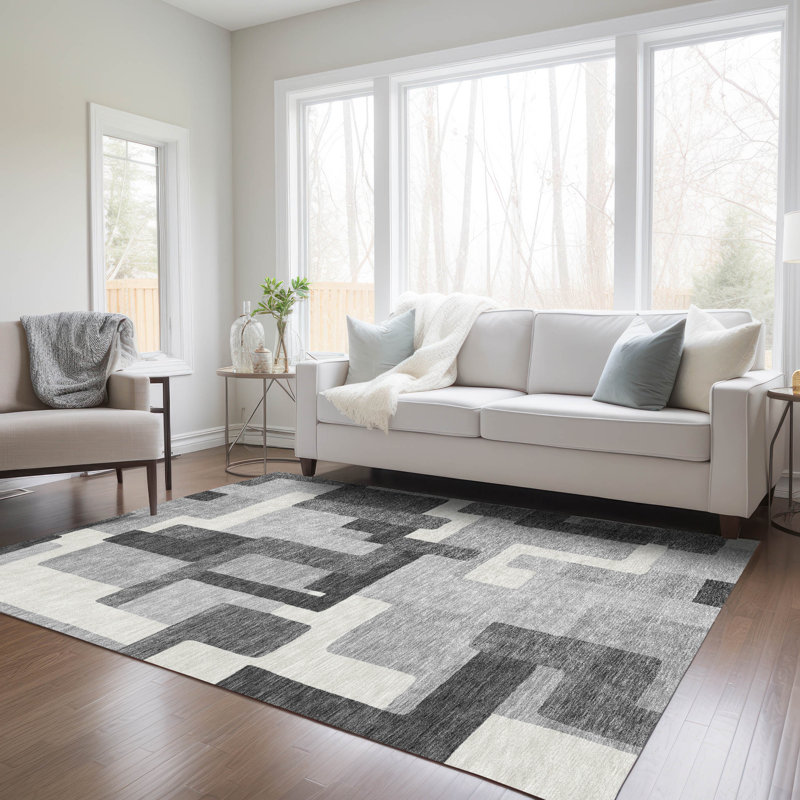 Tapis intérieur / extérieur Neysa, Rectangle 9 pi x 12 pi