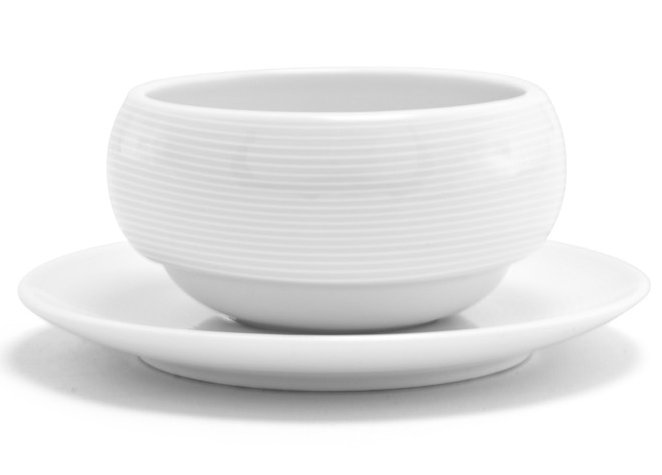 Spiral 10 oz. Stackable Dessert Bowl (Set of 12) Front Of The House