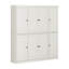 Armoire de cuisine haute Kyrrah 100% en bois massif avec portes et 2 tiroirs, tablettes réglables, armoire de rangement modulaire, l 65 po x H 71,5 po-489617049