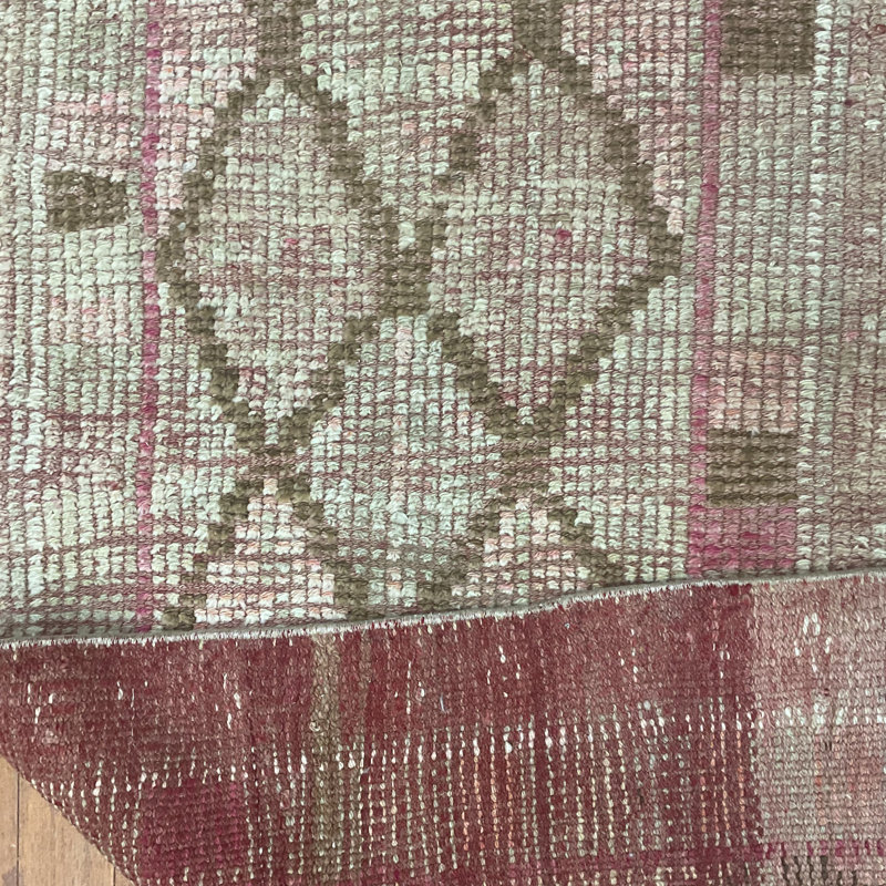 Dakota Fields Handmade Turkish Oushak Wool Runner
