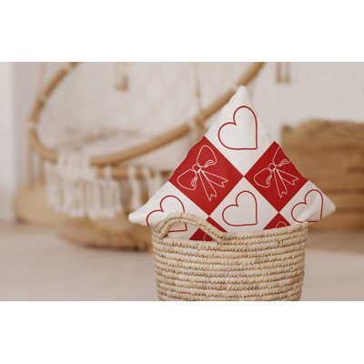Coussin Sweet Bows and Hearts