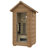 1-Person Outdoor Red Cedar And Hemlock FIR Infrared Cabin Sauna With Star Night Color Lights, And Touch Pad Controller