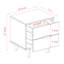 Ulti Solid Wood Bedside Table-673147069
