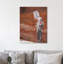 « einstein love is the answer », reproduction d’impression sur toile tendue-27834476
