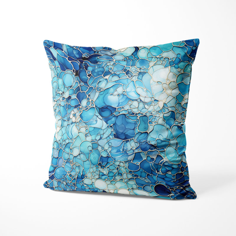 Coussin Tropical, H 16 po x l 16 po