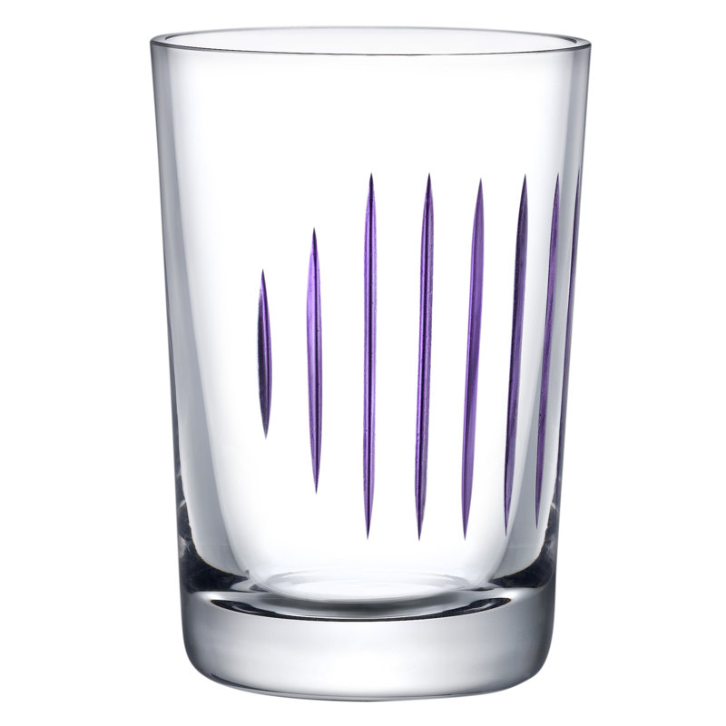Parrot Crystal Drinking Glass, Clear