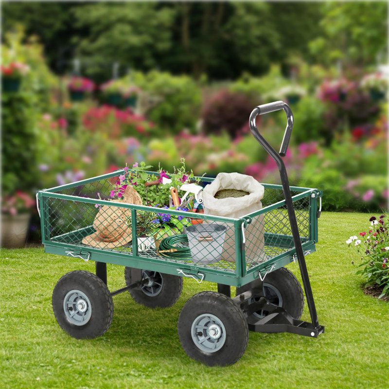 Chariot de jardin pliant et pliable