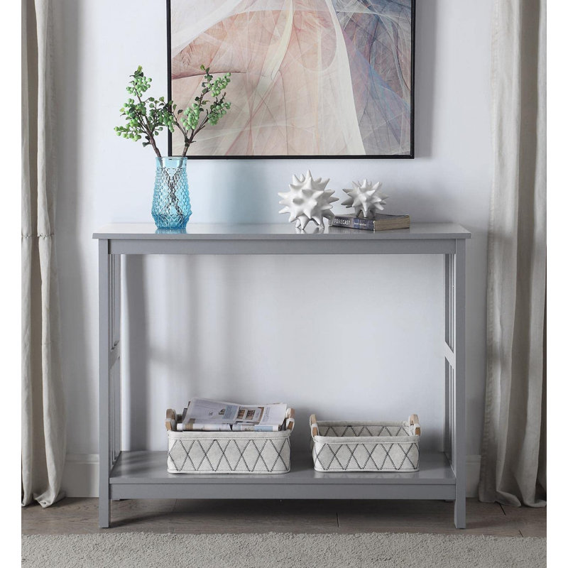 Meribelle 39.5'' Console Table, Grey