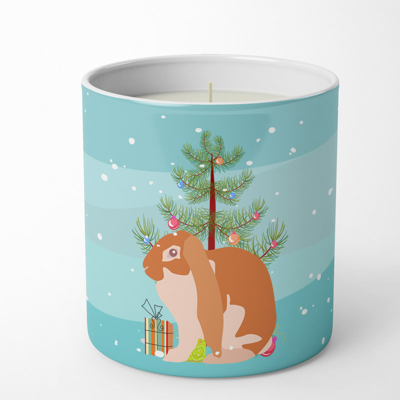 Bougie de Noël anglaise