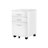 File Cabinet, Rolling Mobile, Storage Drawers, Printer Stand, Office, Work, Laminate-1674631553